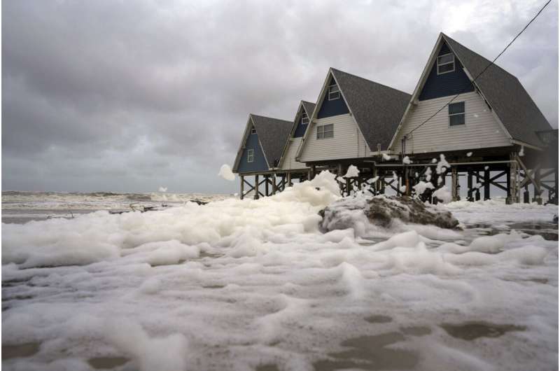 Tropical Storm Alberto moves inland over northeast Mexico as season's first named storm